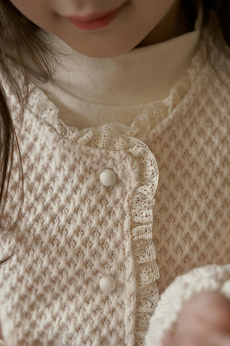 momo ann /  knit cardigan【for kids &Jr.】