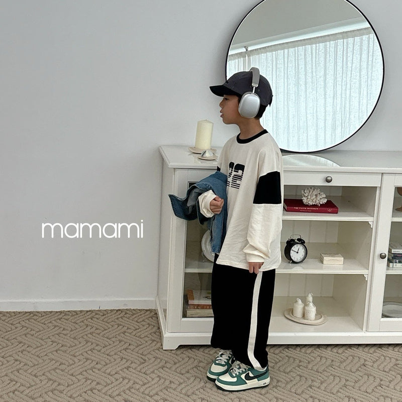 mamami / line jogger pants【for kids & jr.】