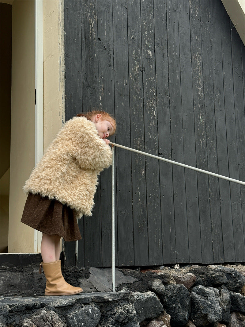 cheng le  / mink coat 【for kids , jr 】