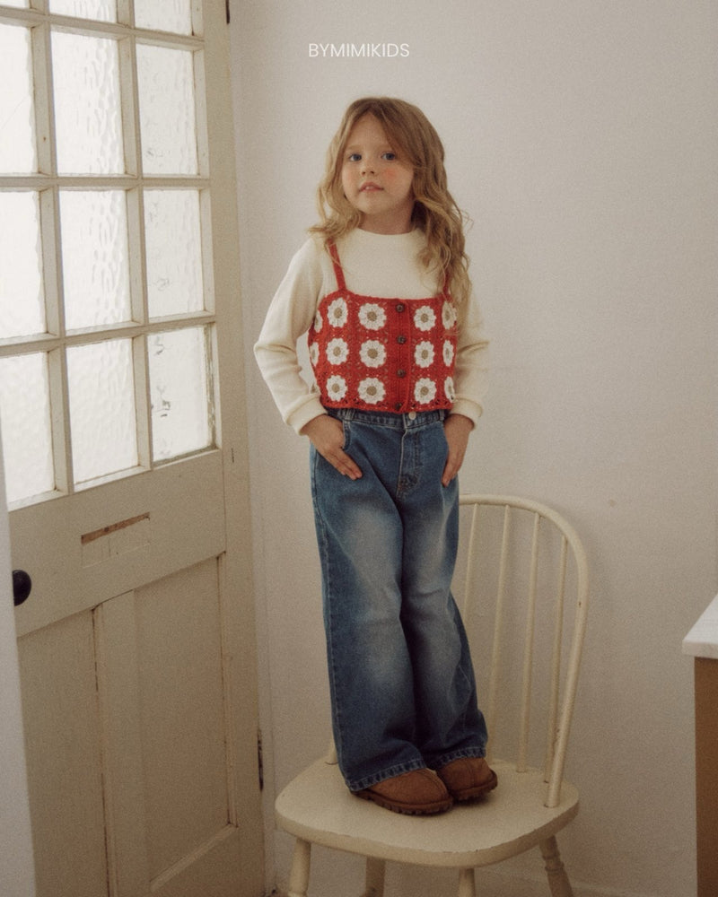 by mimi  / cody knit bustier【for kids , jr】