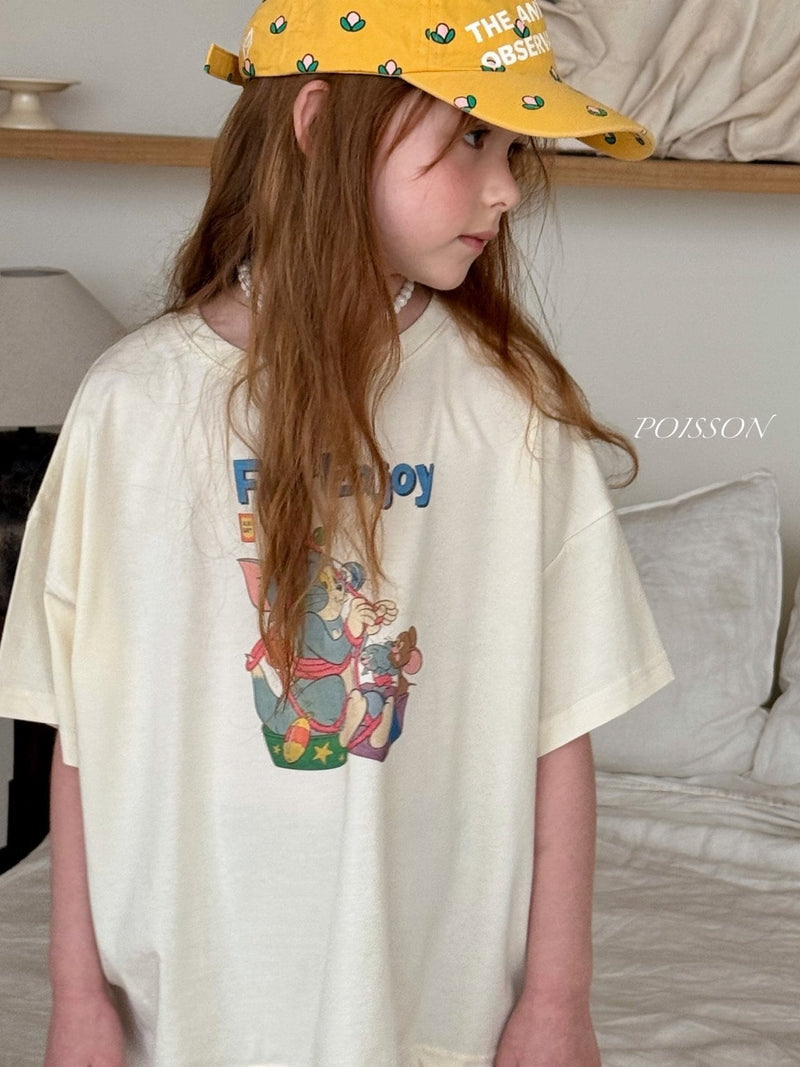 poisson / comix tee【for  kids &Jr.】