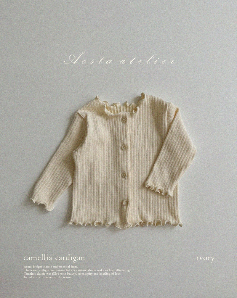 aosta / camellia cardigan