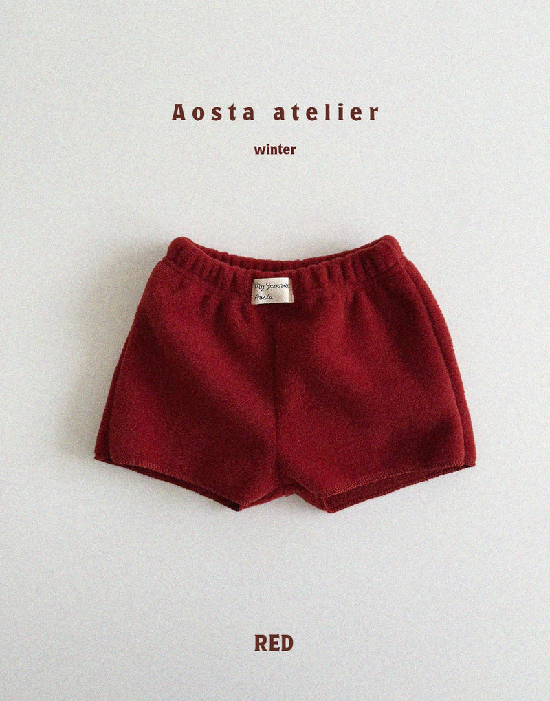 aosta / winter bonbon short pants