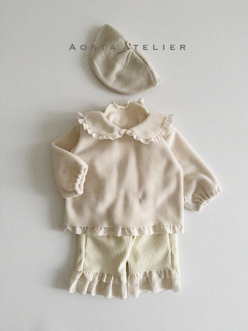 aosta / winter frills blouse