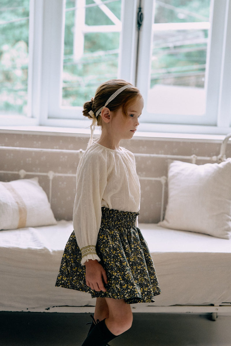 perrobebe / kara smocking skirt