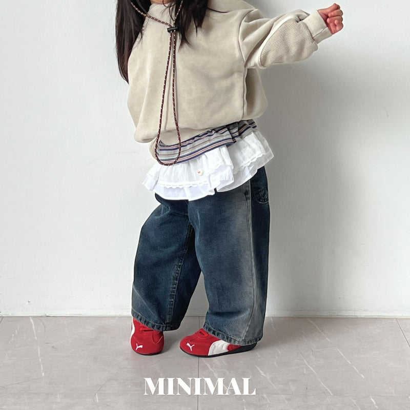 minimal / chappy layered skirt【for kids &Jr.】