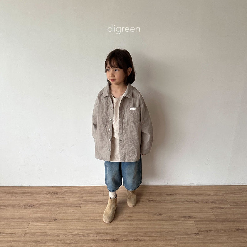 digreen / bermuda denim pants