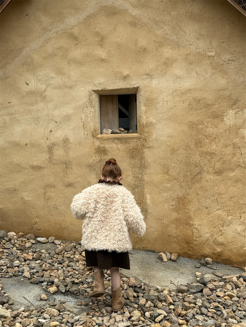 cheng le  / mink coat 【for kids , jr 】