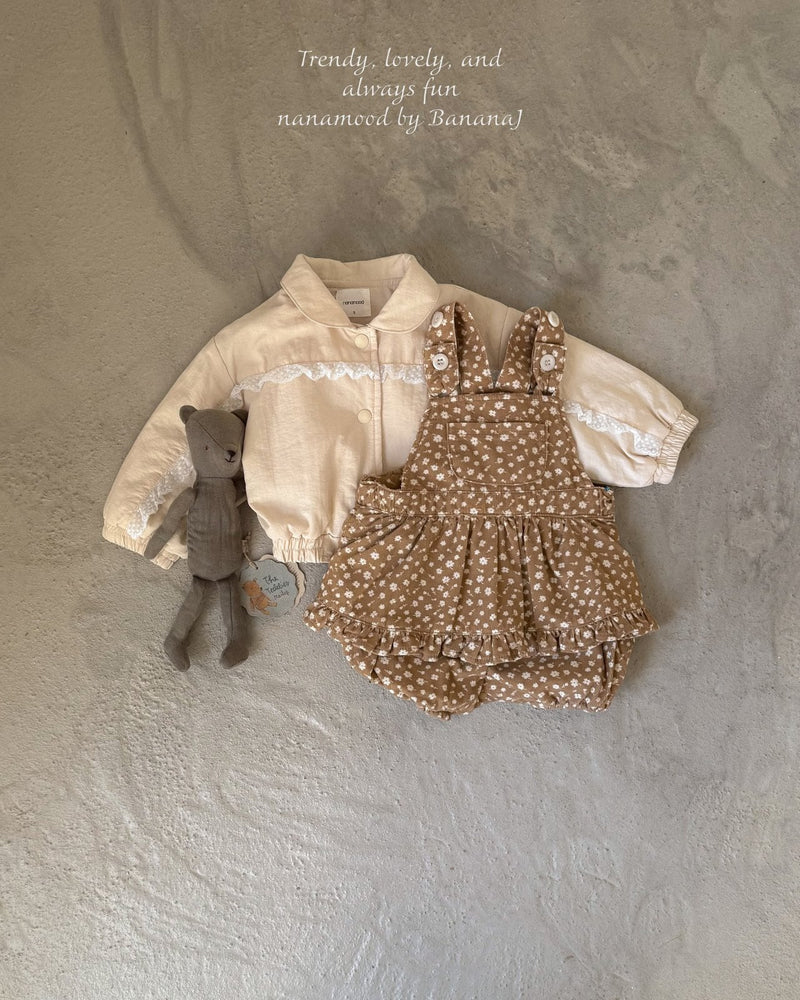 nanamood by banana.j / bebe shabi jacket 【for baby】