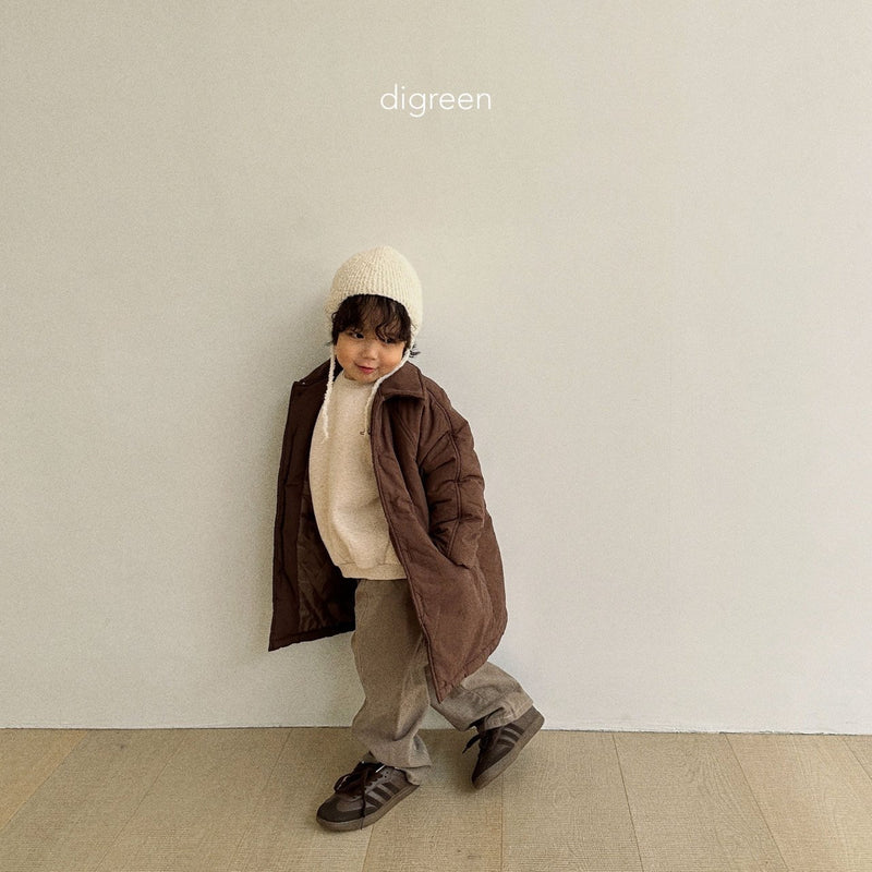 digreen / padded coat