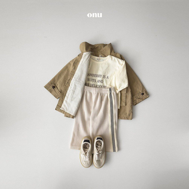 onu / tape line pants【for kids】