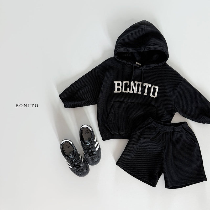 bonito / bonito waffle hood set up【for kids&Jr.】