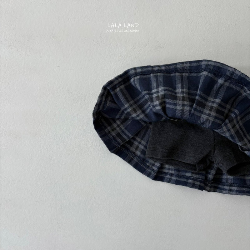 lalaland / lala check skirt【for kids】
