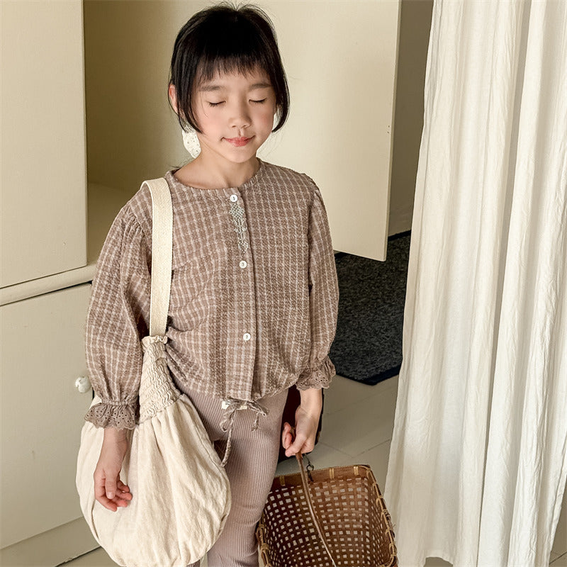 puff sleeve blouse【for kids 】