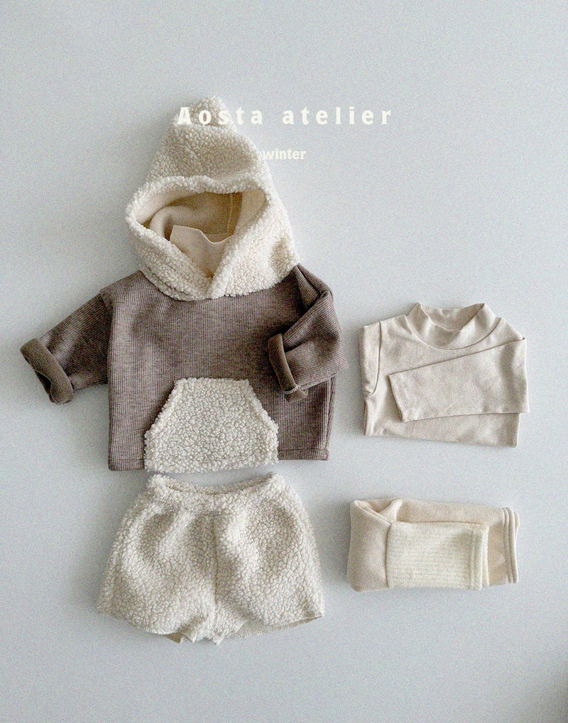 aosta / choco hoody