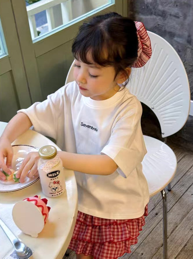 back heart t-shirt 【for kids&Jr.】