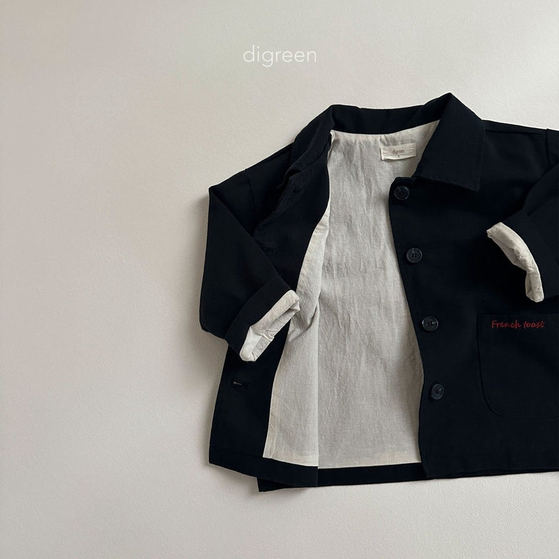 digreen / toast jacket