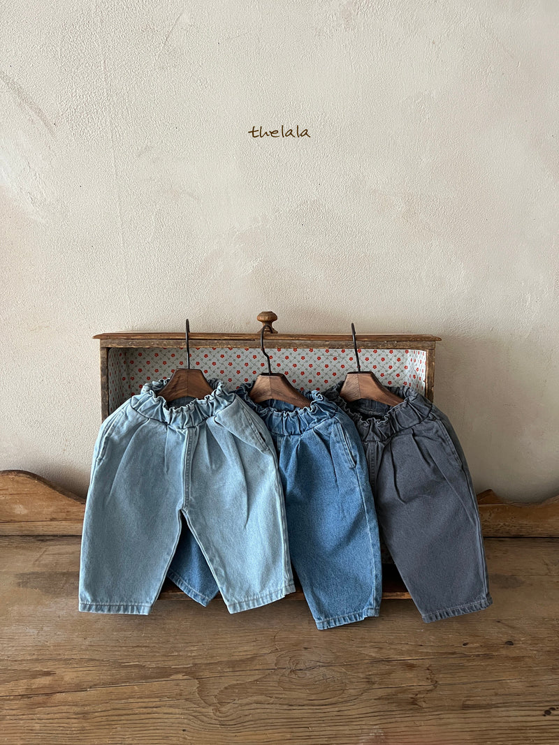 thelala / gogo blue denim pants