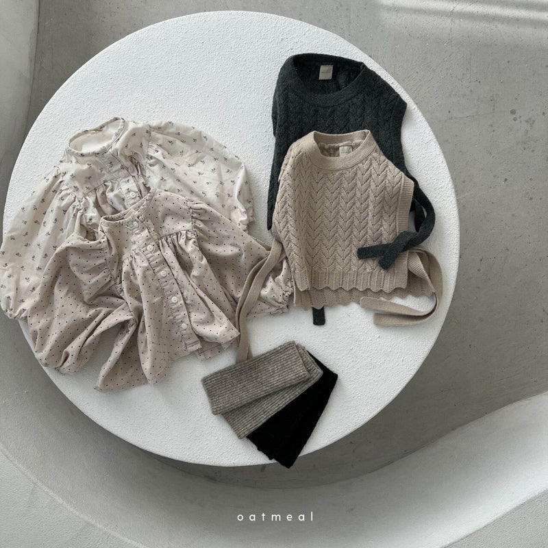 oatmeal / ellin blouse