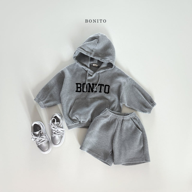 bonito / bonito waffle hood set up【for kids&Jr.】