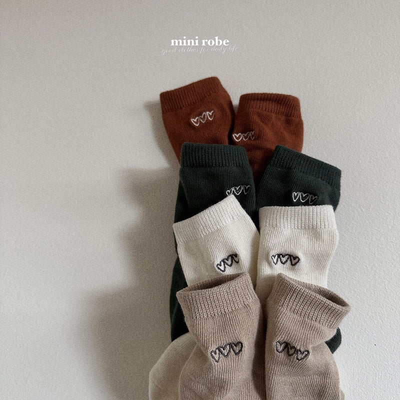 一部即納 mini robe / loveyou socks set
