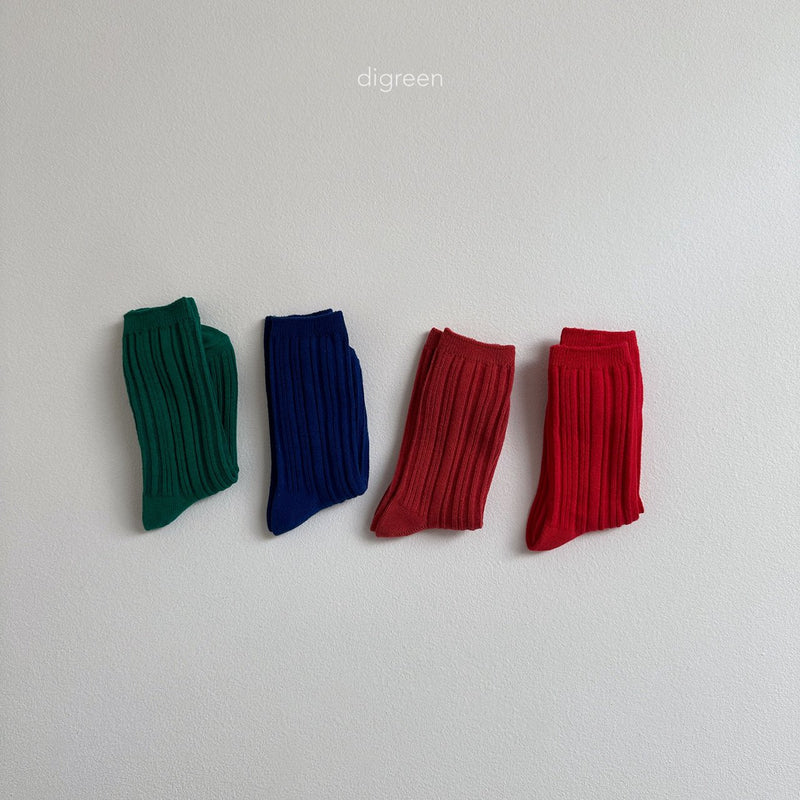 digreen / vivid socks