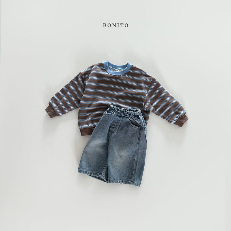 bonito / balmuda 8/10length denim【for kids&Jr.】