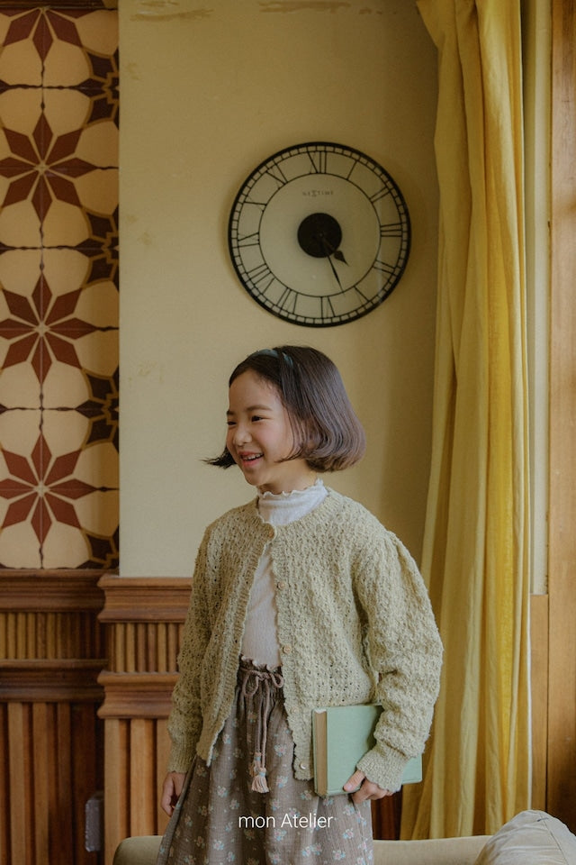 mon atelier / gradma cardigan