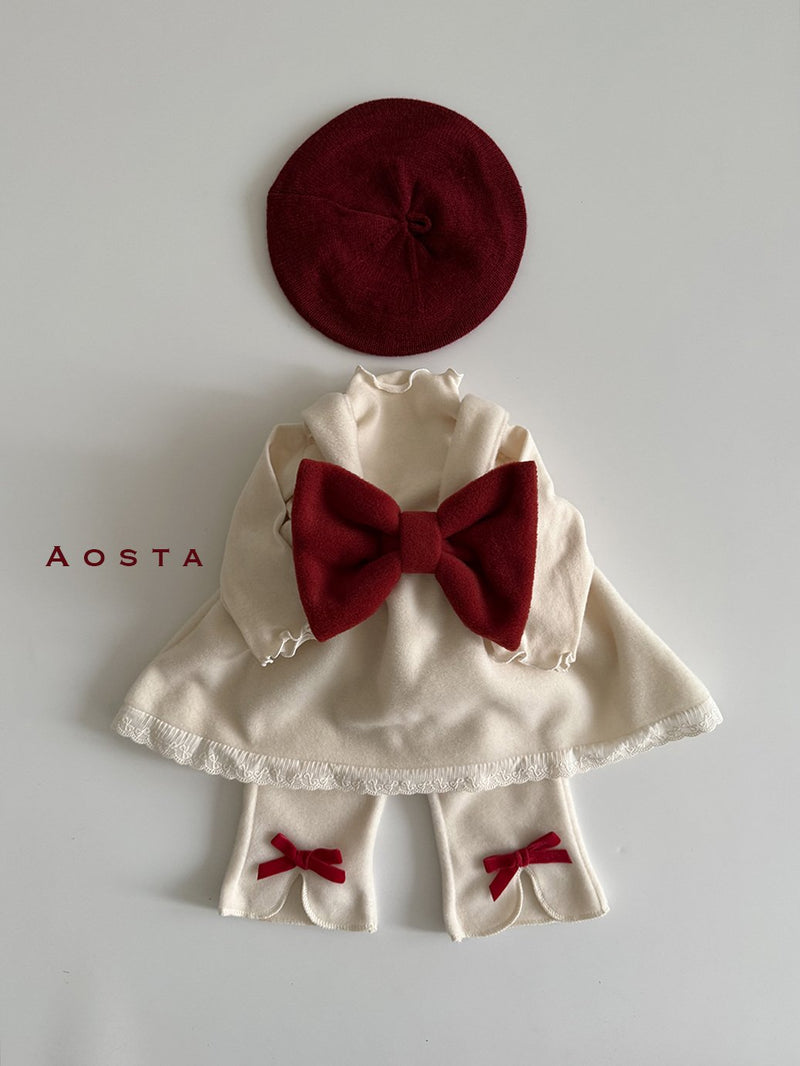 aosta / winter ribbon blouse