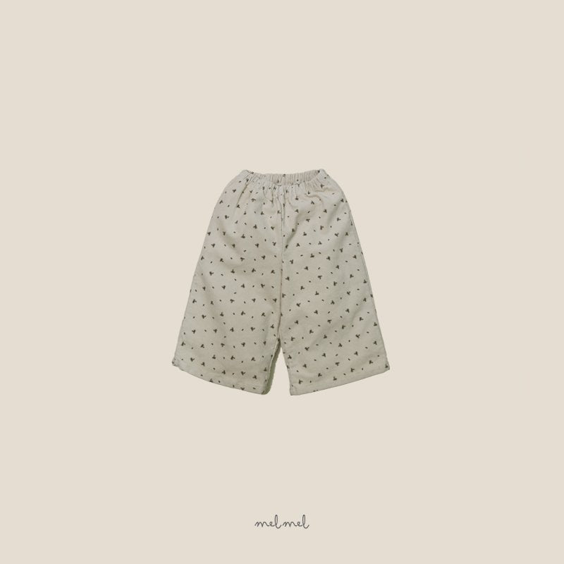 melmel / printed corduroy pants【for kids, jr.】