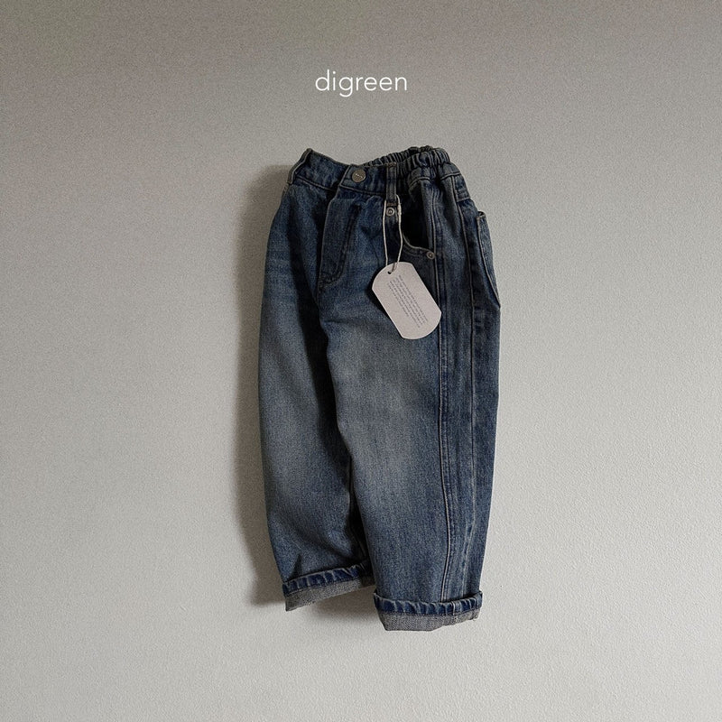 digreen / division denim pants