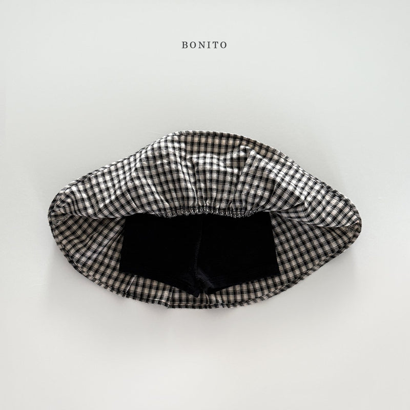 bonito / check tiared skirt【for kids&Jr.】
