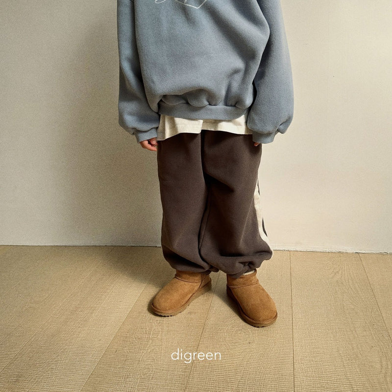 digreen / line jogger pants