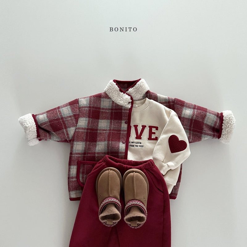 bonito / love heart bandek mtm 【for kids&Jr.】