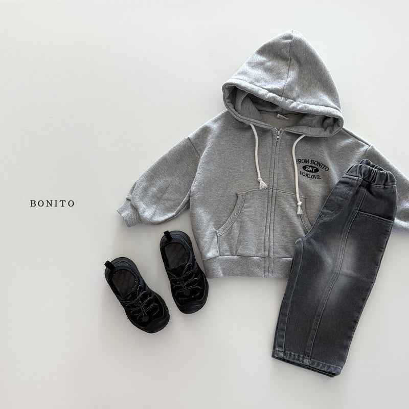 bonito / from bonito hood zip up 【for kids&Jr.】