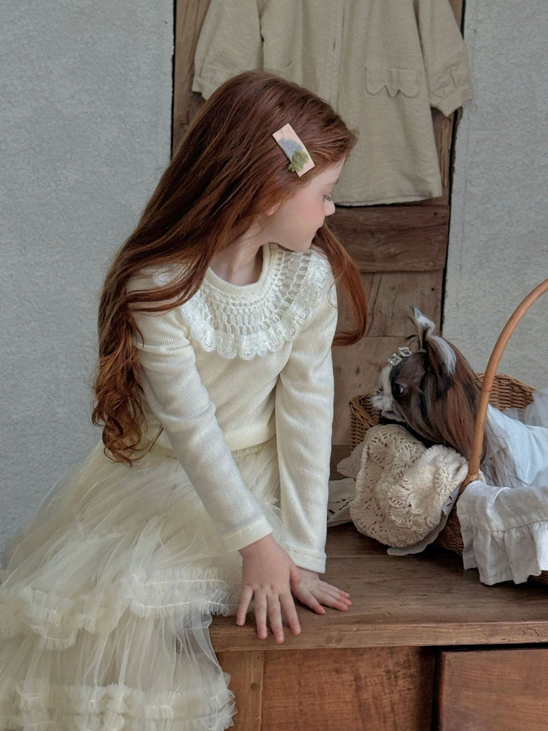 otaly / knit crochet tops【for kids , jr】