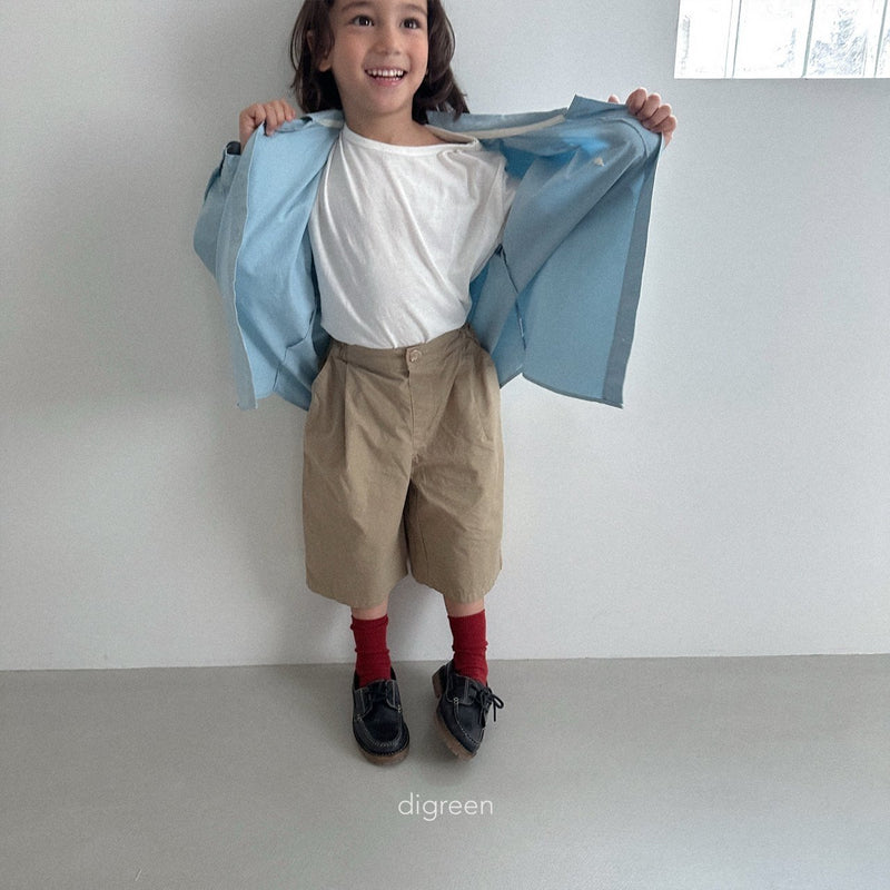 digreen / cotton pintuck bermuda pants【for kids】