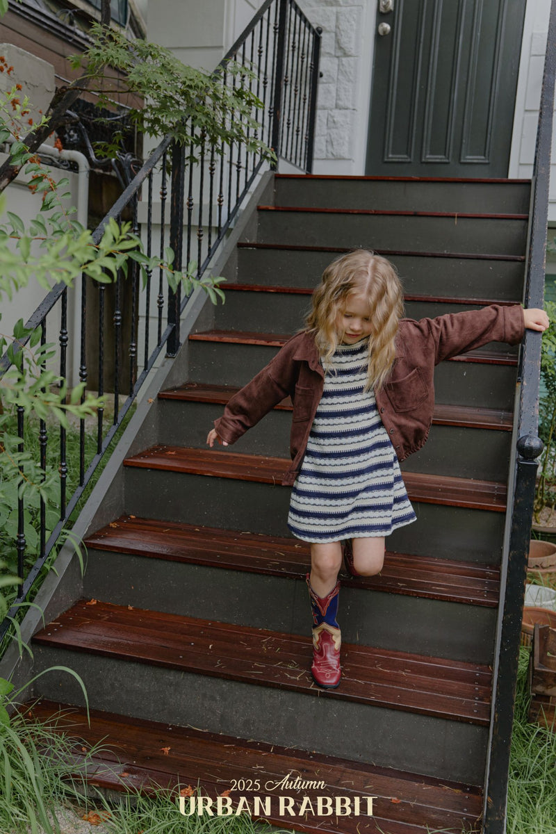 urban rabbit / suède atom jacket【for kids & Jr.】