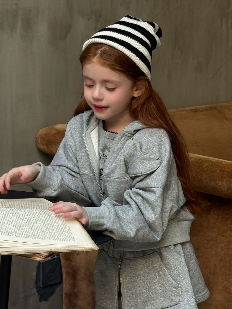 otaly /  hoodie tops & flare pants set【for kids , jr】(no.5736)