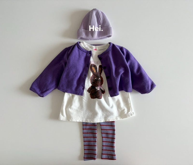hei. / stripe leggings【for kids】