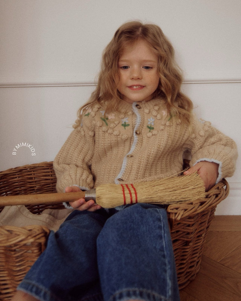 by mimi  / popcorn cardigan【for kids,Jr. 】