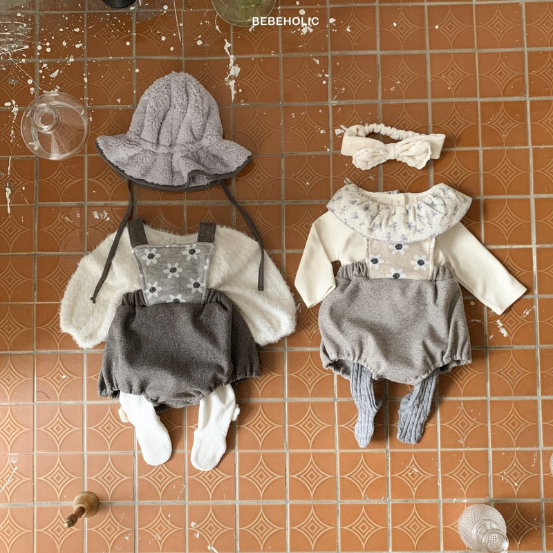 bebe holic / ribela salopette suit【for baby 】