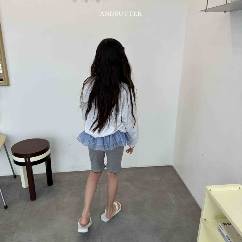 andbutter / cancan st skirt【for kids】