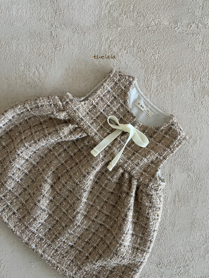 thelala / tweed onepiece