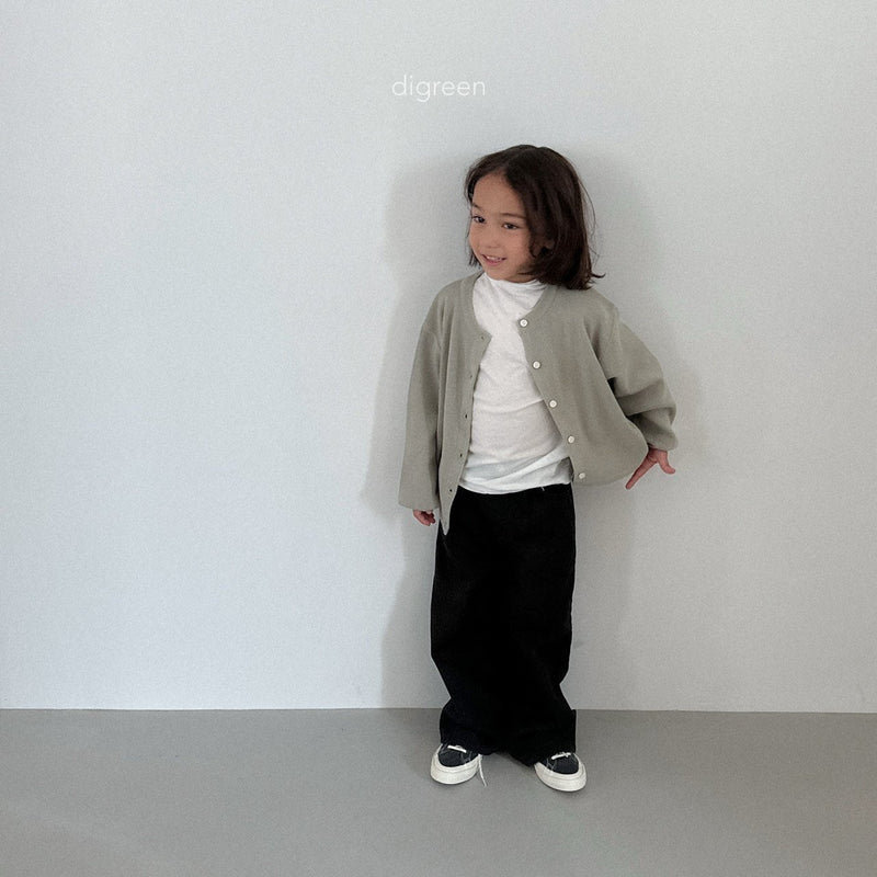 digreen / bay cardigan【for kids】