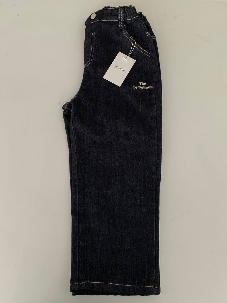 【即納 120size】
 torimuk / non-faded jeans  【for kids & jr.】