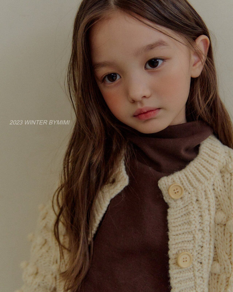 by mimi  / rose cardigan【for kids , jr】