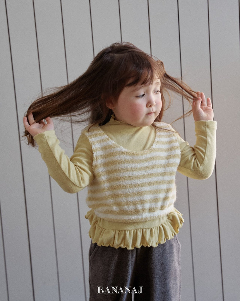 bananaj / candy bongbong pants【for kids & jr.】