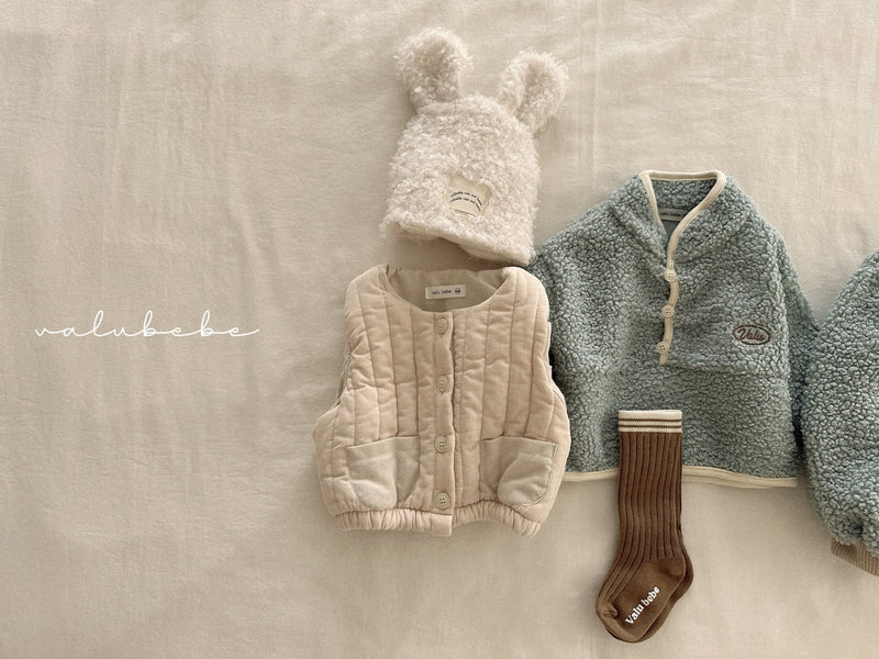 valubebe / fleece dumble anorak【for baby, kids 】