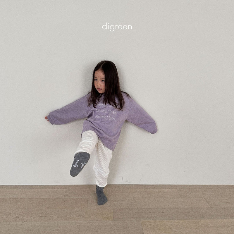 digreen / knit jogger pants